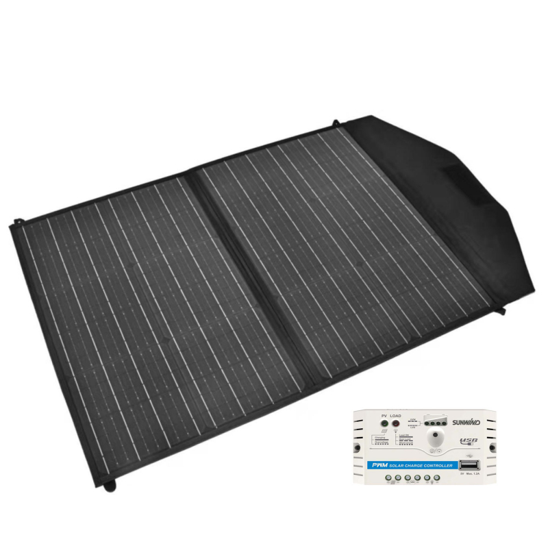 Sunwind Foldable Solar Panel Solveig 90w including Regulat