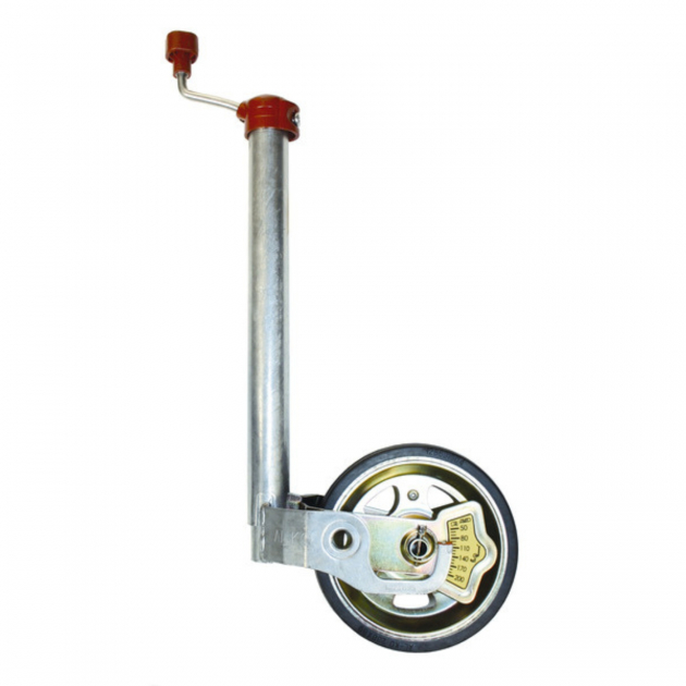 AL-KO Premium support wheels with scale/suspension