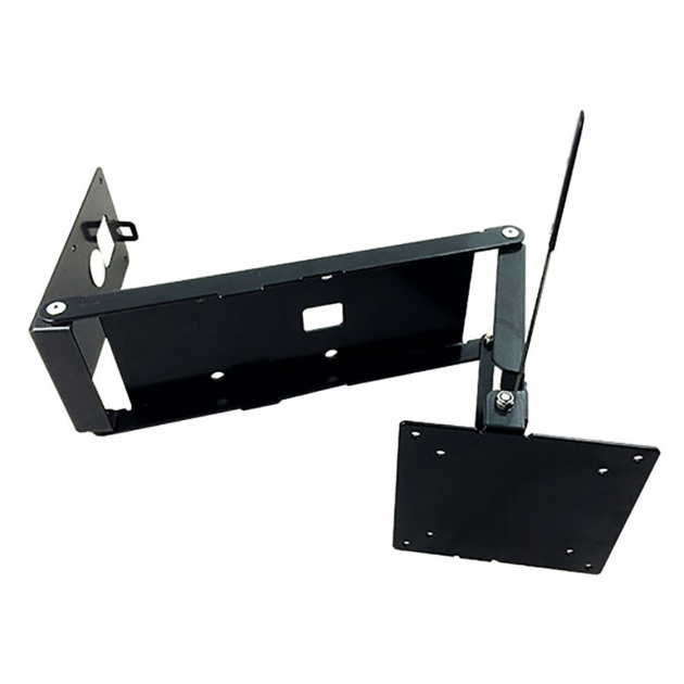 Wall mount 2-jointed with lockable position Black