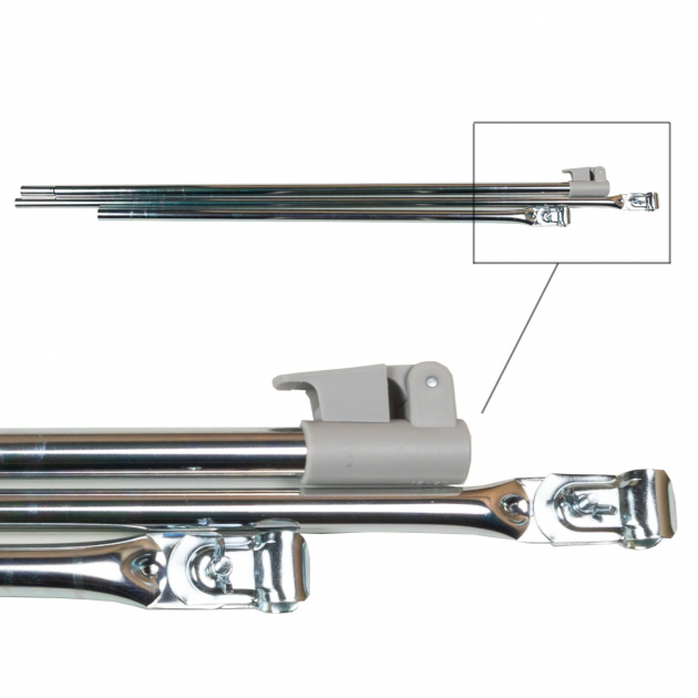 Veranda pole Steel Doréma 195-280 cm