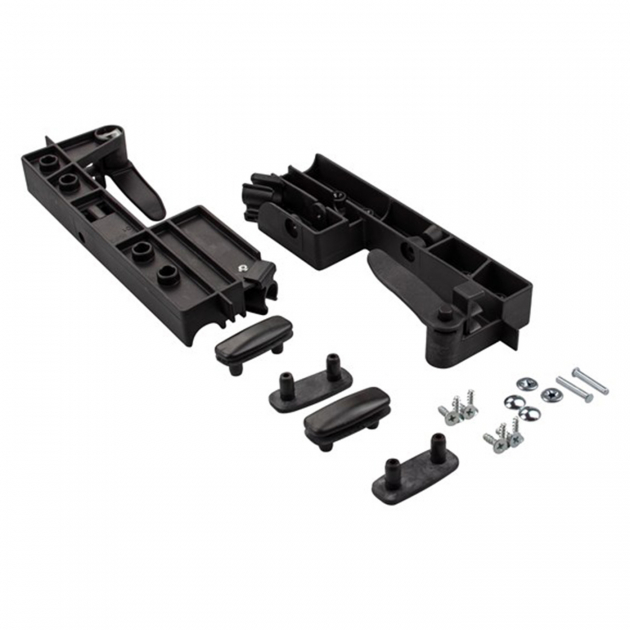 Gas spring holder H+V including mounting parts
