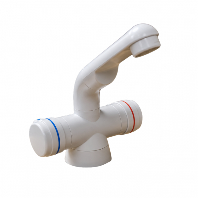 Hot water tap Compact Grey