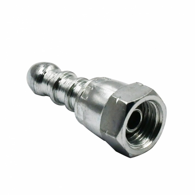Straight hose nipple 1/4 Left thread