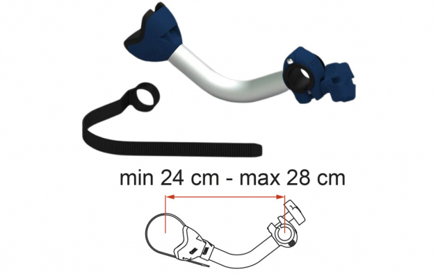 Fiamma Bike Block Pro Blue (2 230-260MM)