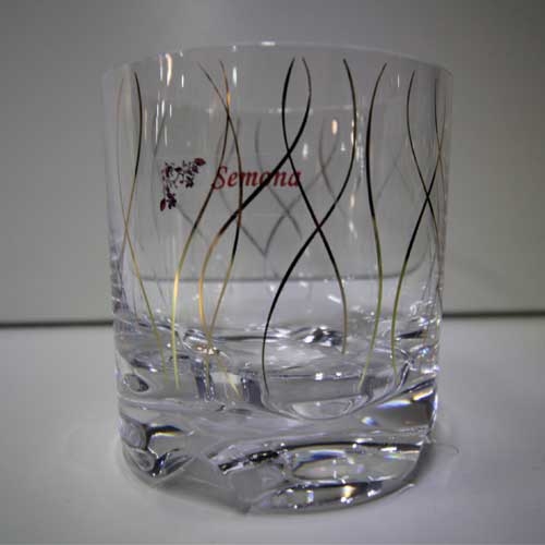 Semona Whisky Glass Gold Luxury
