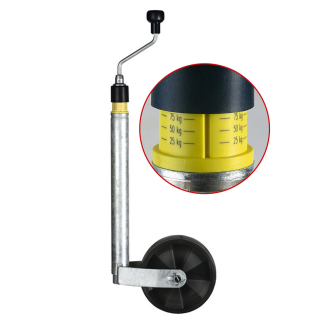 Support wheel Winterhoff with wave