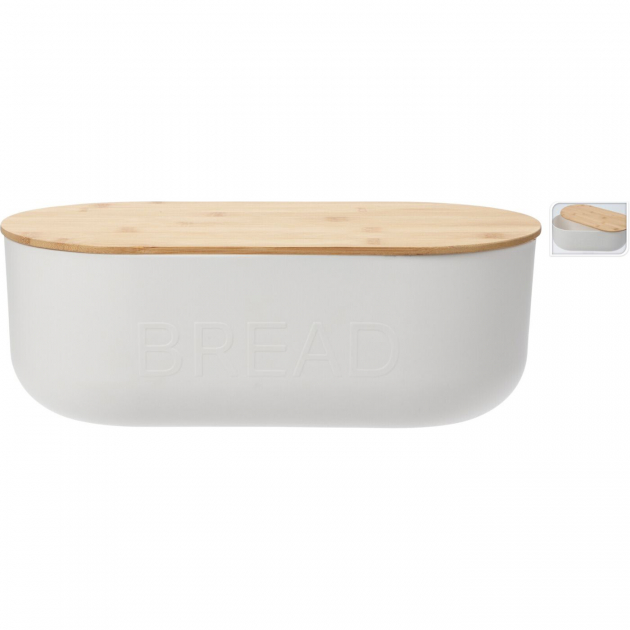 Bread Box with Lid 35x19x12 cm