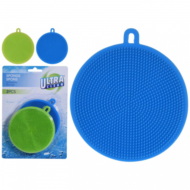 Dish Sponge Silicone 2-Pack