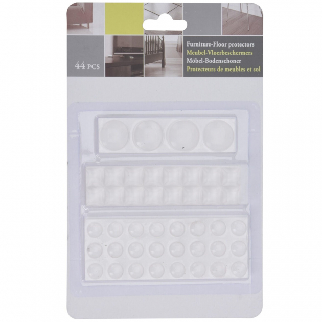 Silicone Pads for Cabinets and Drawers  44 pcs