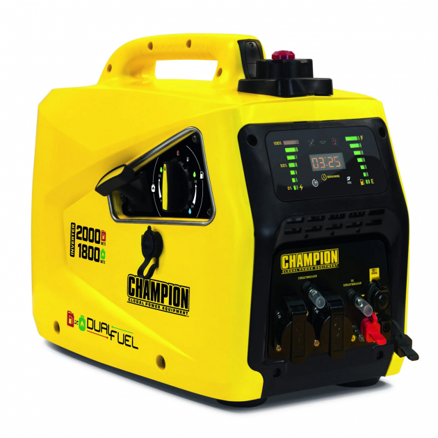 Champion Inverter Generator 2000W Dual Fuel
