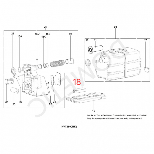 Dometic Filter Complete For Toilet VT2500