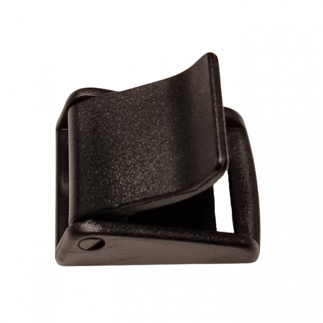 Black Acetal Buckle 25 mm