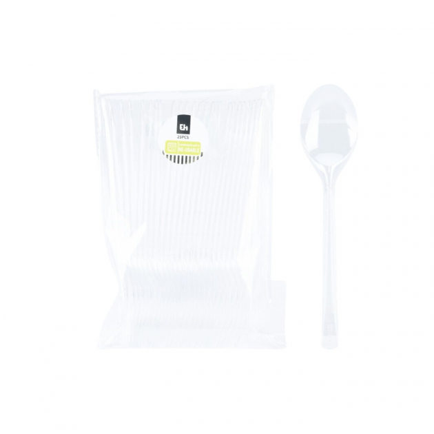 Plastic spoons 25-pack