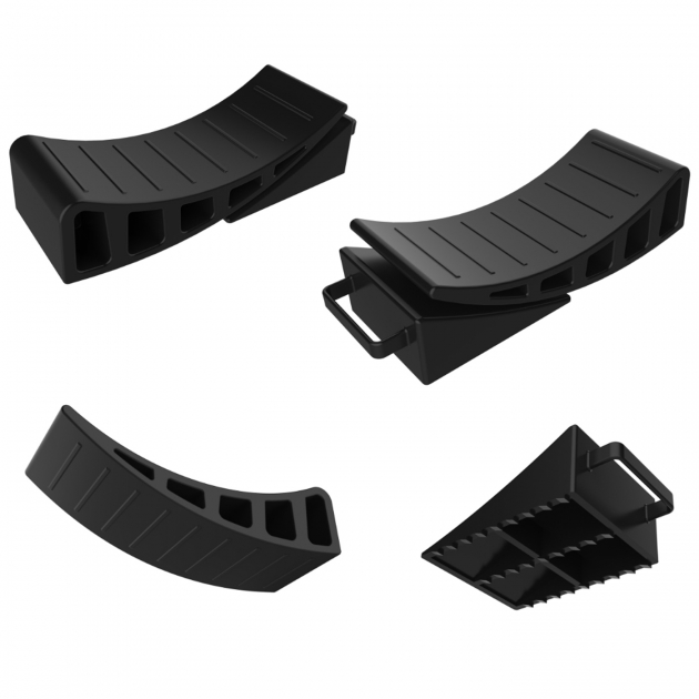 Leveling Wedge Set Curved 2-Pack