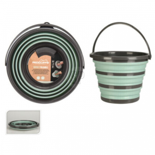 Collapsible Silicone Bucket 10L Assorted Colors