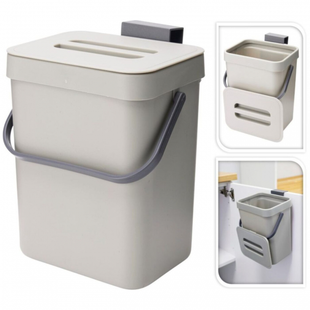 Trash Can Grey 3L