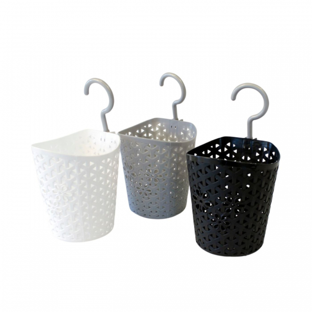 Round Basket with Hook