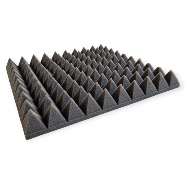 Pyramid Sound Absorbing Acoustic Panel 49 x 49 cm x 6.5 cm
