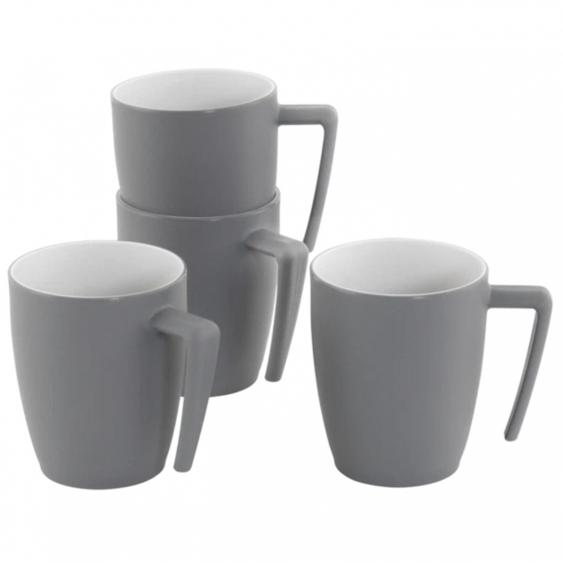 Outwell Mug 4-Pack Gala Grey Mist