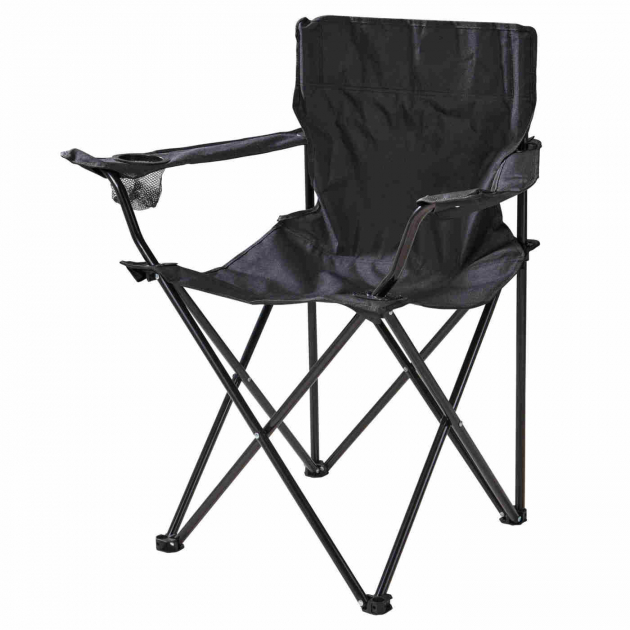 Folding Camping Chair Black