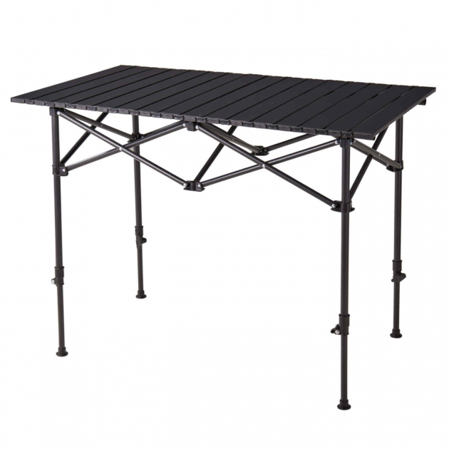 Camping Table 95x55cm Height 50-80cm