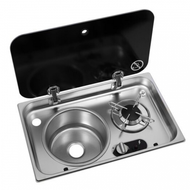 Carbest Hob with Sink Left