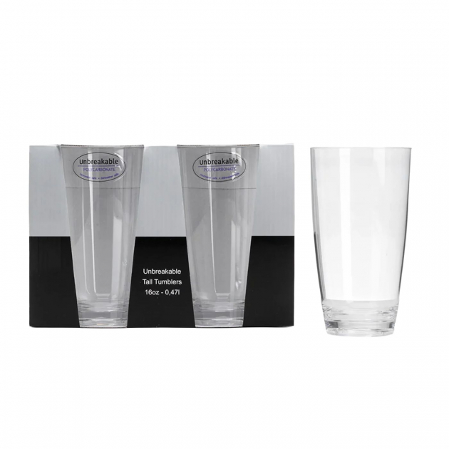 Flamefield Tall Drinking Glass 2-Pack