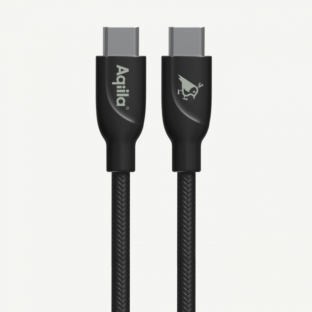 Aqiila Cablebird Charging Cable USB C-C 240W Black
