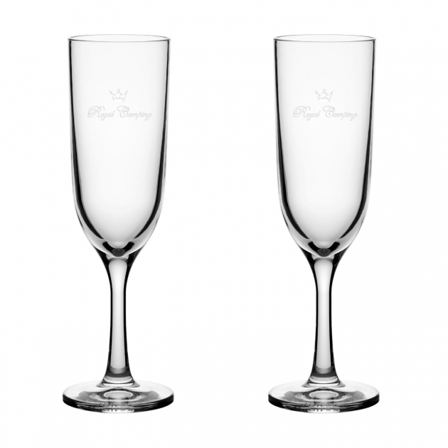 Royal Camping Champagne Glass Tritan 17cl 2-Pack