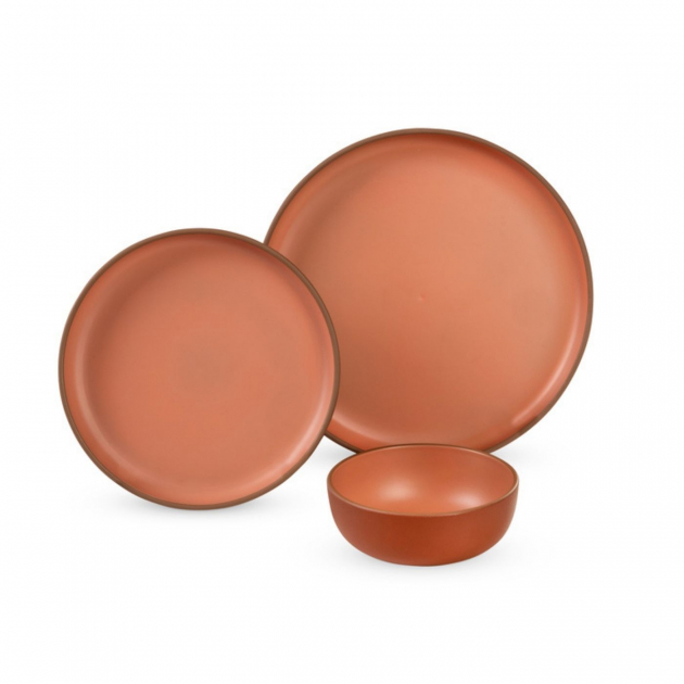 Camp4 Malmö Dinnerware Set 6-Piece Terracotta