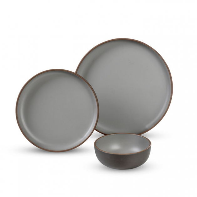 Camp4 Malmö Dinnerware Set 6-Piece Taupe