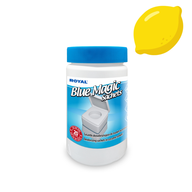 Cassette Toilet Lemon Portion Sachets 20 pcs