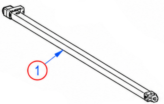 Arm Left 2.6 m (Pos 1)