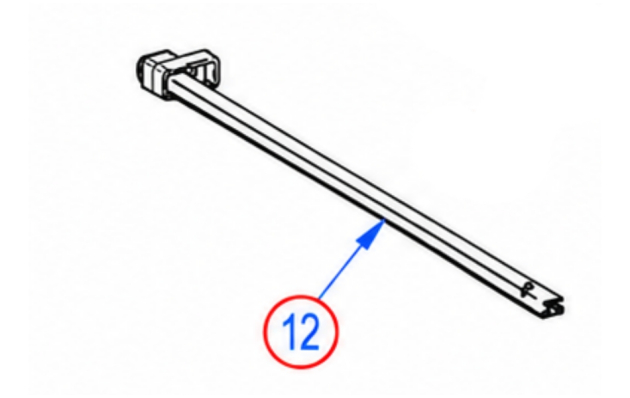 Top Bar Arm Left (Pos 12)