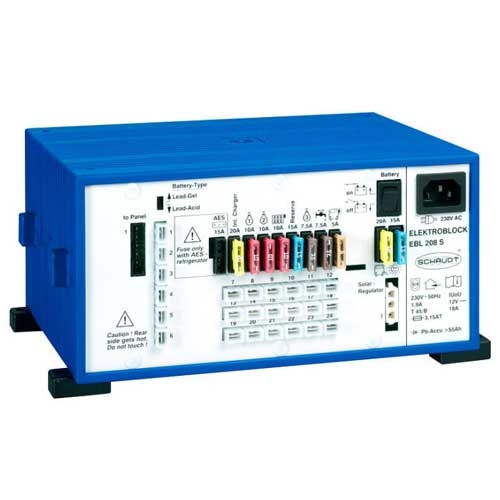 Electrical panel EBL 208 S in the group Caravan & Motorhome / Electronics / Electrical panels & generators / Electrical panels at Campingvaruhuset i Norden AB (65233)