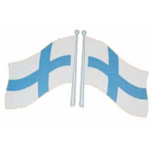 Flag set Finland 20*14cm in the group Other / Other at Campingvaruhuset i Norden AB (65393)