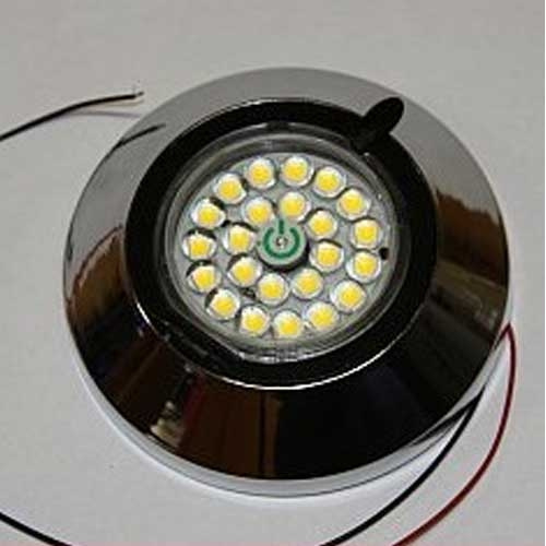 Retractable LED Spot Touch Switch 12V in the group Caravan & Motorhome / Electronics / Interior Lighting / Spotlights at Campingvaruhuset i Norden AB (65473)