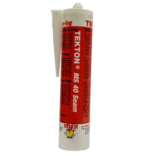 MS-40 Seam Tekton White 310ml in the group Caravan & Motorhome / Body / Adhesive & Sealant at Campingvaruhuset i Norden AB (65899)