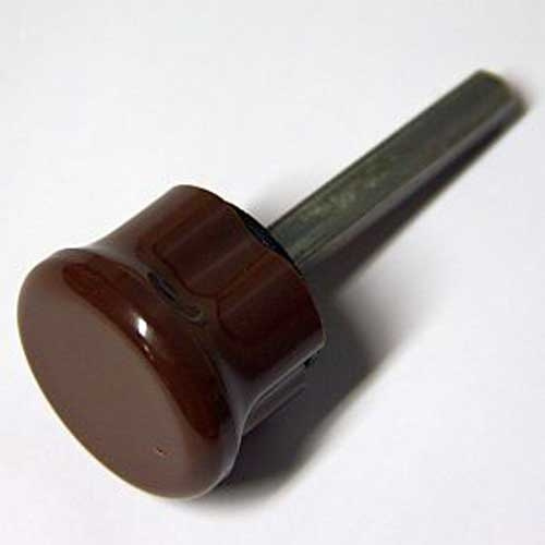 Outer handle rod lock brown in the group Caravan & Motorhome / Locks & Fittings / Inv. Door & Hatch Lock at Campingvaruhuset i Norden AB (66799)