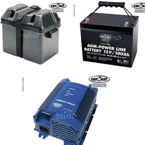 Carbest All-Inclusive Battery Package in the group Caravan & Motorhome / Electronics / Batteries & Converters / Batteries at Campmarket (68607)