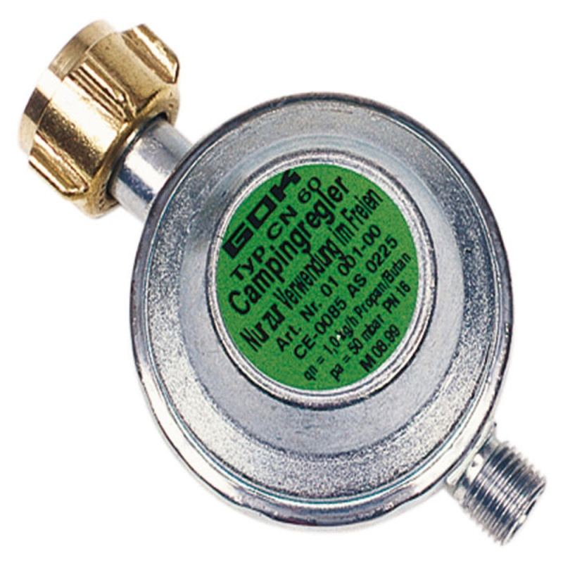 Reduction valve 50 mbar in the group Caravan & Motorhome / Gas and Accessories / Reducing valves at Campingvaruhuset i Norden AB (68767)
