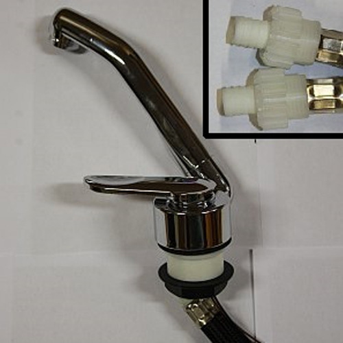 Mixer Florenz X-Fix Rotatable 90 Degrees in the group Water & Sanitation / Water / Water taps / Cold & Hot Water Taps at Campingvaruhuset i Norden AB (70430)