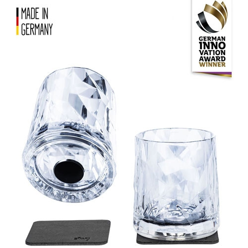Silwy Drinking Glass Magnetic 2-Pack in the group Household & Kitchen / Glass & Mugs / Magnetic Glass at Campingvaruhuset i Norden AB (72144)