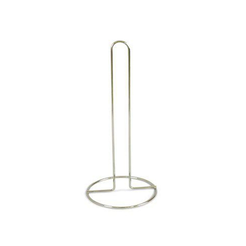 Household paper holder Silver 27.5cm in the group Household & Kitchen / Kitchen accessories / Hooks & Shelves at Campingvaruhuset i Norden AB (73936)