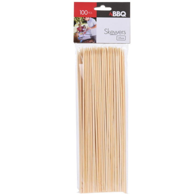 Bamboo Skewers 25cm 100-pack in the group at Campingvaruhuset i Norden AB (78263)