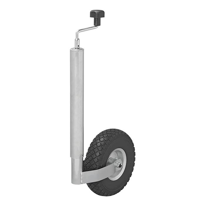 ProPlus Support Wheel 48 mm Metal Rim with PU Tire 260x85 mm in the group Caravan & Motorhome / Chassis / Training wheels at Campingvaruhuset i Norden AB (78449)