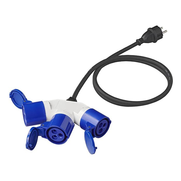 ProPlus Connection Cable 150 cm 230V To 3xCEE in the group Caravan & Motorhome / Electronics / Connection cables at Campmarket (78483)