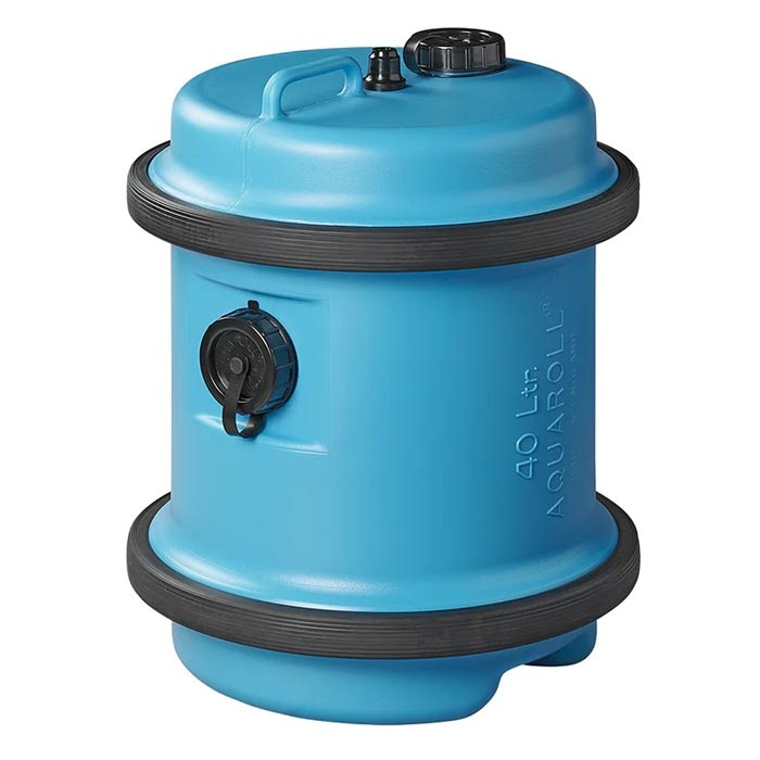Aquaroll Clean Water Tank 40L Blue in the group Water & Sanitation / Water / Water container at Campingvaruhuset i Norden AB (78517)