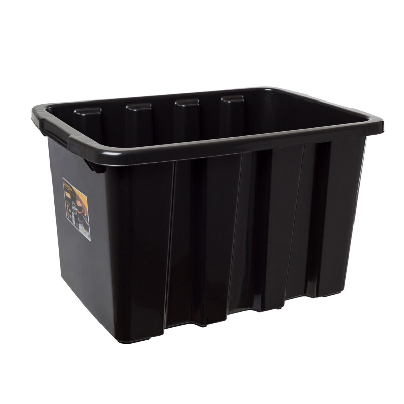 Storage box Strongbox 55L Black in the group Home & Interior / Storage at Campingvaruhuset i Norden AB (79102)