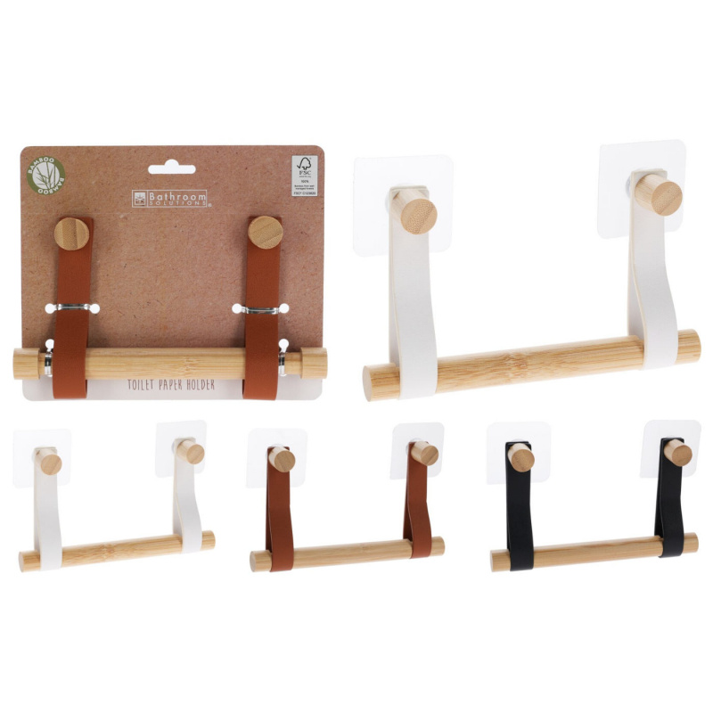 Bamboo Toilet Roll Holder in the group Water & Sanitation / Bathroom items at Campingvaruhuset i Norden AB (80934)